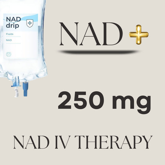 NAD+ IV Therapy MOBILE SERVICES,  250mg