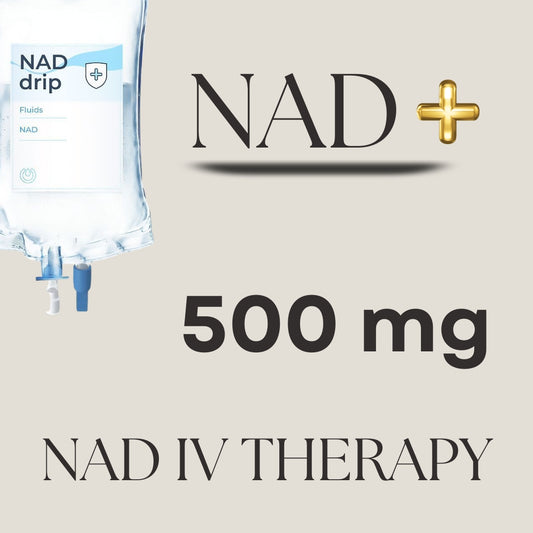 NAD+ IV Therapy MOBILE SERVICES,  500 mg