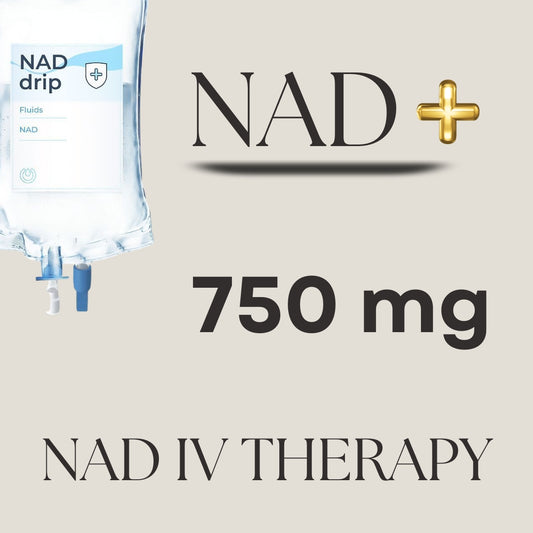 NAD+ IV Therapy MOBILE SERVICES,  750 mg